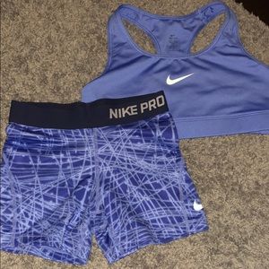 Nike pro set